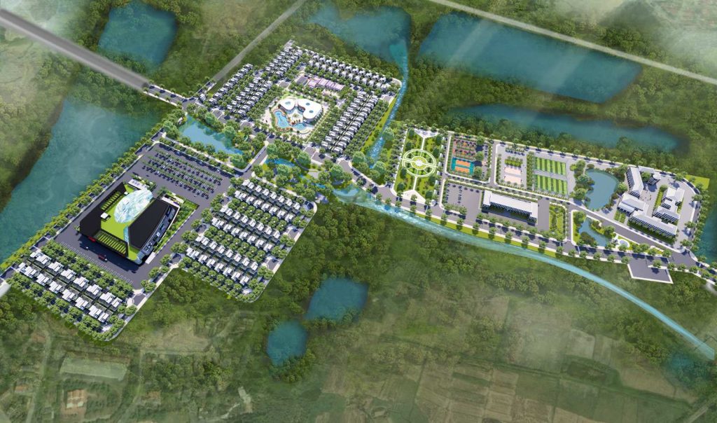 Mặt bằng Đông Nam Oasis City khoa học với mật độ xây dựng thấp