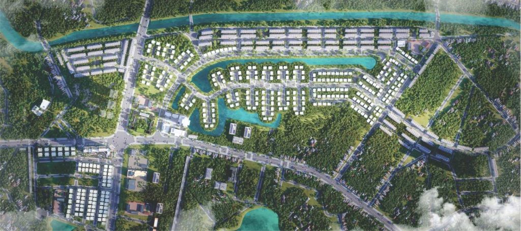 Mặt bằng tổng thể dự án Đông Nam Oasis City
